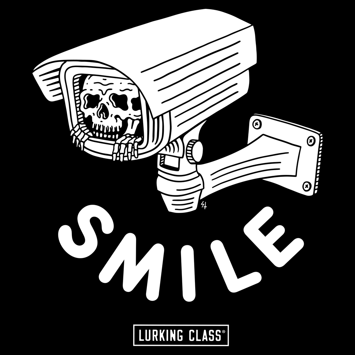 LURKING-CLASS-BY-SKETCHY-TANK-Smile-Tee - T-SHIRT - synikclothing.com