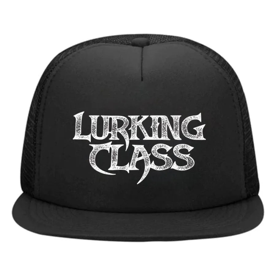 LURKING-CLASS-BY-SKETCHY-TANK-STAY-SHARP-TRUCKER-HAT - HAT - Synik Clothing - synikclothing.com