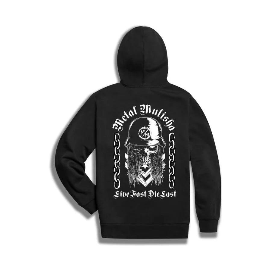 METAL-MULISHA-MEN'S-KNIT-HOODED-PULLOVER-CONDEMNED - PULLOVER HOODIE - synikclothing.com