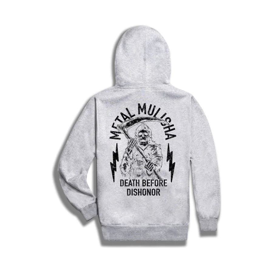 METAL-MULISHA-MEN'S-KNIT-HOODED-PULLOVER-MASSACRE - PULLOVER HOODIE - synikclothing.com