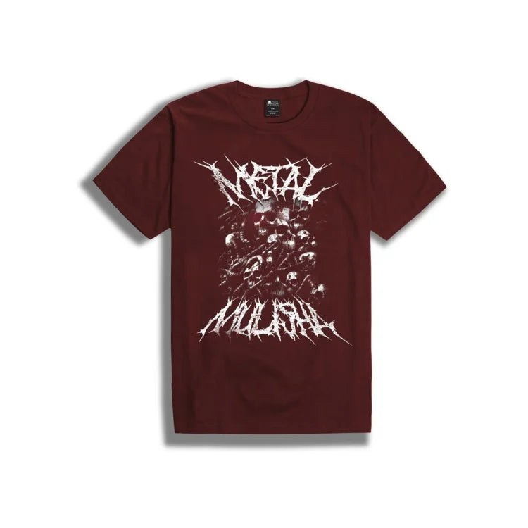 METAL-MULISHA-Men's Knit S/S Tee - Bone Pile - T-SHIRT - Synik Clothing - synikclothing.com