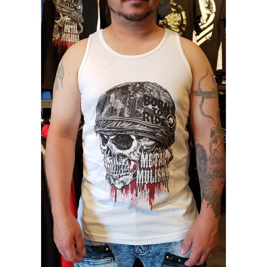 METAL-MULISHA-Men's Knit Tanktop - COMBAT - TANKTOP - synikclothing.com