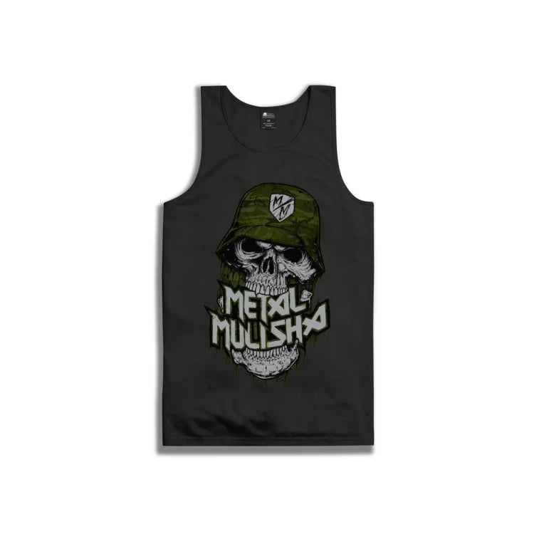 METAL-MULISHA-Men's Knit Tanktop - Jaw - TANKTOP - Synik Clothing - synikclothing.com