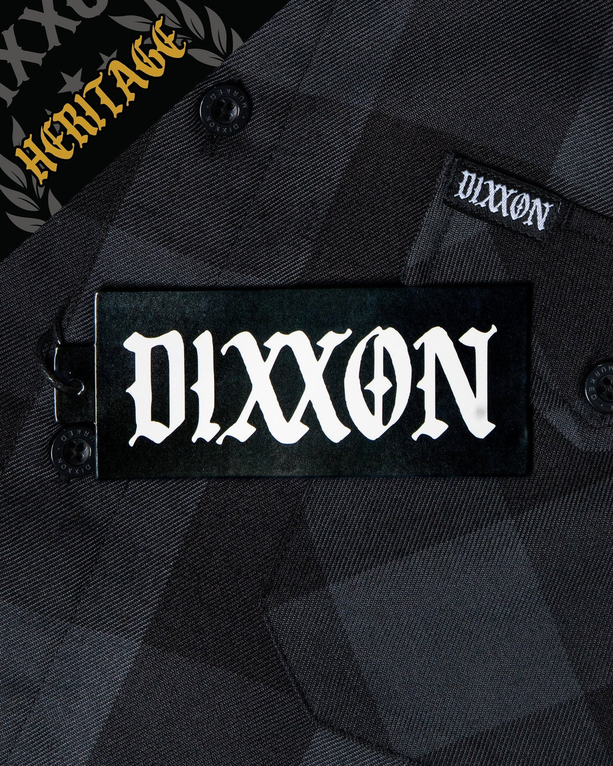 DIXXON MURKED HERITAGE FLANNEL WITH BAG