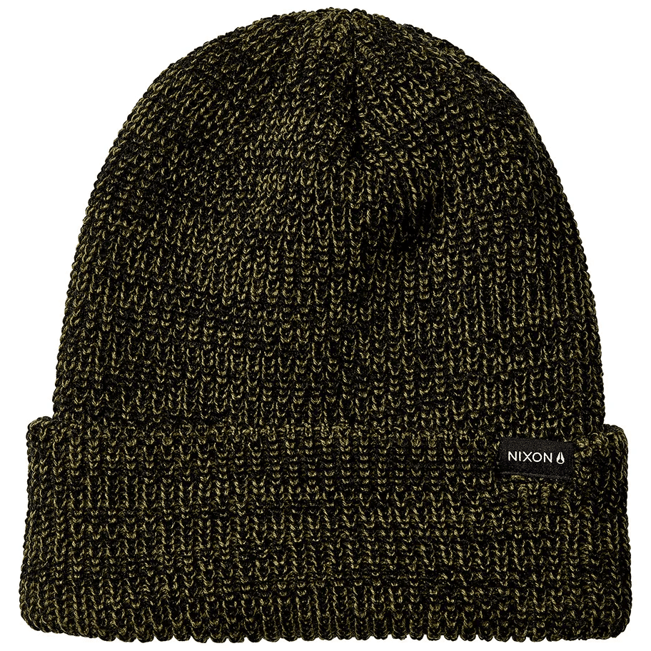 NIXON THOMAS BEANIE BLACK - BEANIE - synikclothing.com