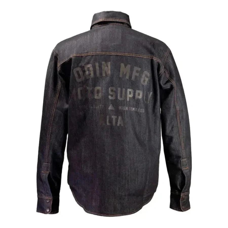 ODIN-MFG-Moto-Supply-10oz-Denim-Shirt - Shirt - synikclothing.com