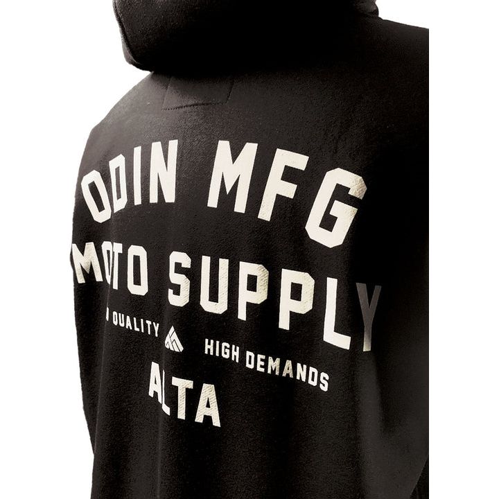 ODIN-MFG-Moto-Supply-Fleece-Hoodie - PULLOVER HOODIE - Synik Clothing - synikclothing.com