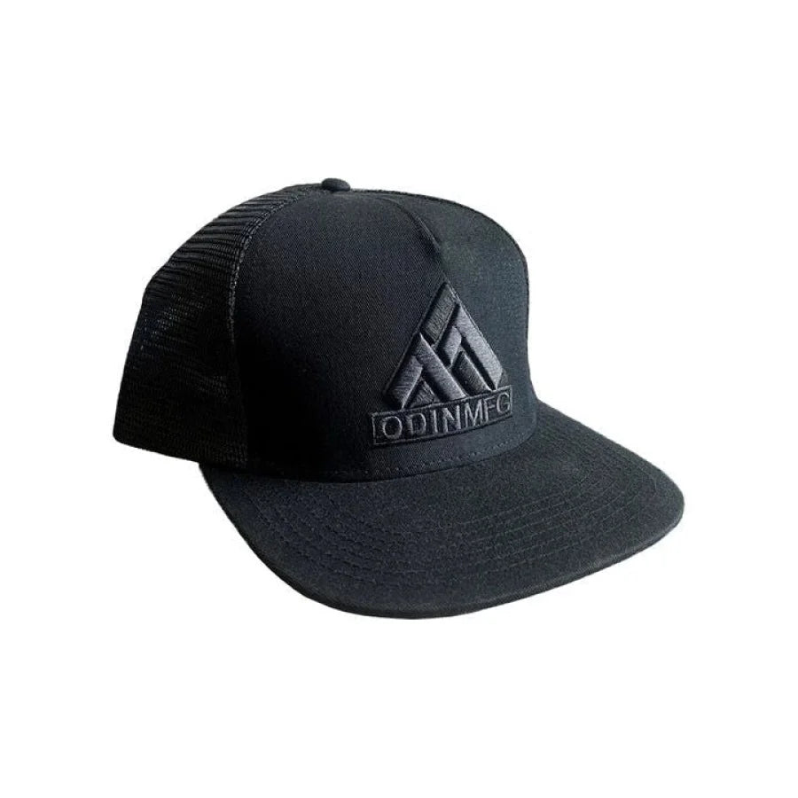 ODIN-MFG-Stacked-Logo-Mesh-Back-Hat - Hat - Synik Clothing - synikclothing.com
