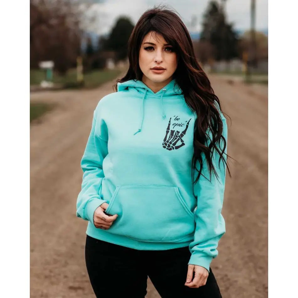 OFF ROAD VIXEN BE EPIC HOODIE - PULLOVER HOODIE - synikclothing.com