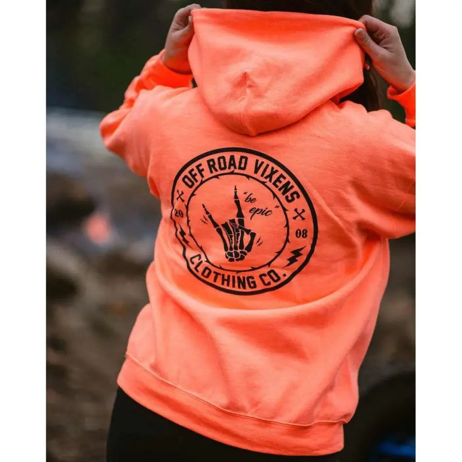 OFF ROAD VIXEN BE EPIC HOODIE - PULLOVER HOODIE - synikclothing.com