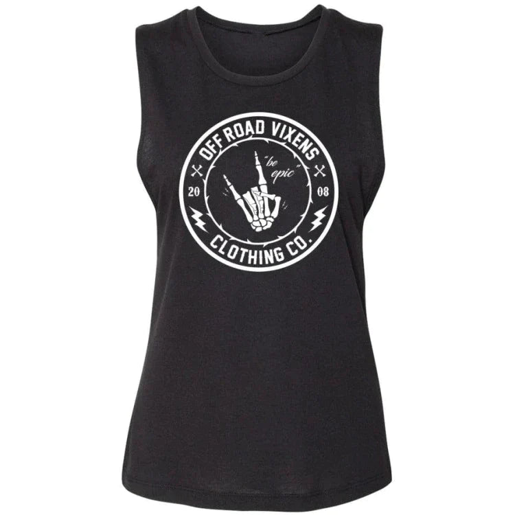 OFF-ROAD-VIXENS-BE-EPIC-MUSCLE-TANK - TANK TOP - Synik Clothing - synikclothing.com