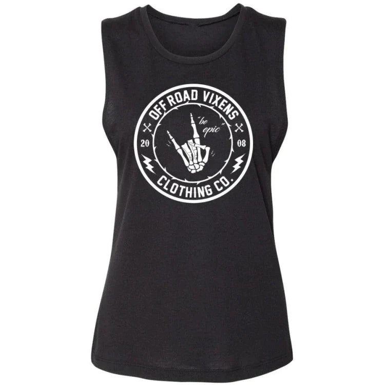 OFF-ROAD-VIXENS-BE-EPIC-MUSCLE-TANK - TANK TOP - synikclothing.com