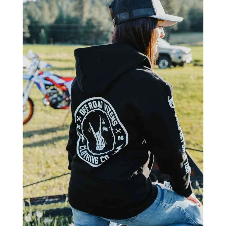 OFF-ROAD-VIXENS-BE-EPIC-UNISEX-ZIP-UP-HOODIE - ZIP HOODIE - synikclothing.com