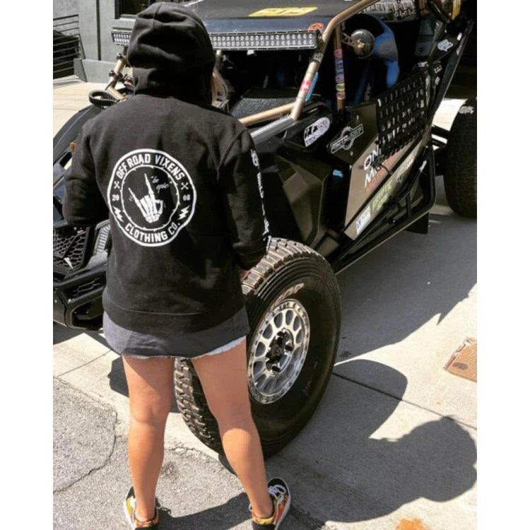 OFF-ROAD-VIXENS-BE-EPIC-UNISEX-ZIP-UP-HOODIE - ZIP HOODIE - synikclothing.com