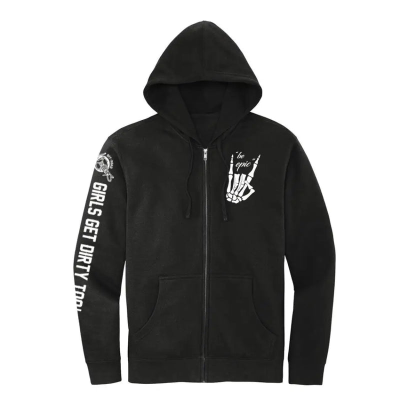 OFF ROAD VIXENS BE EPIC ZIP HOODIE - ZIP HOODIE - synikclothing.com