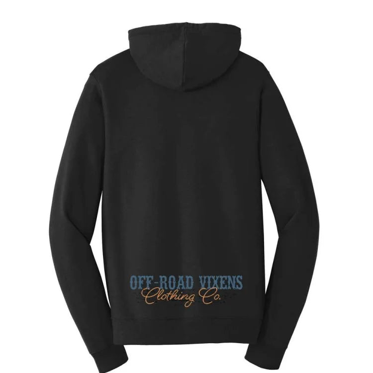 OFF-ROAD-VIXENS-COUNTRY-REBEL-UNISEX-PULLOVER-HOODIE - PULLOVER HOODIE - Synik Clothing - synikclothing.com