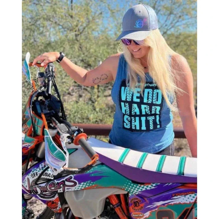 OFF-ROAD-VIXENS-DO-HARD-SHIT!-MUSCLE-TANK - TANK TOP - Synik Clothing - synikclothing.com