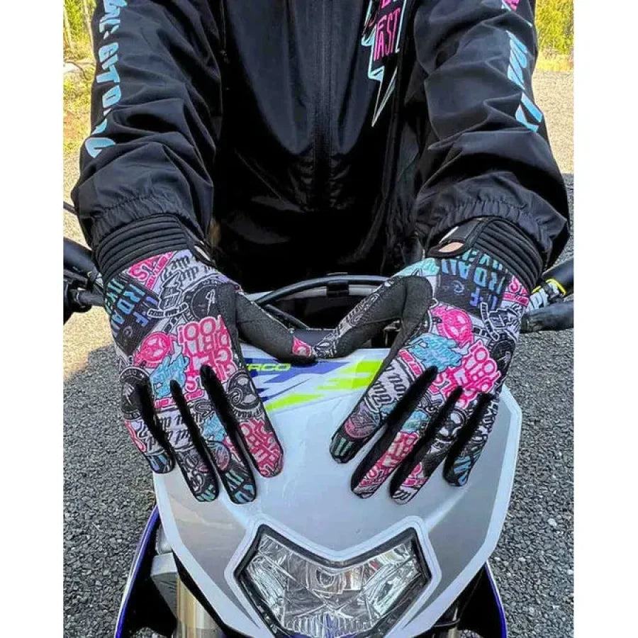 OFFROAD-VIXENS-GRAFFITI-MX-GLOVES - Gloves - synikclothing.com