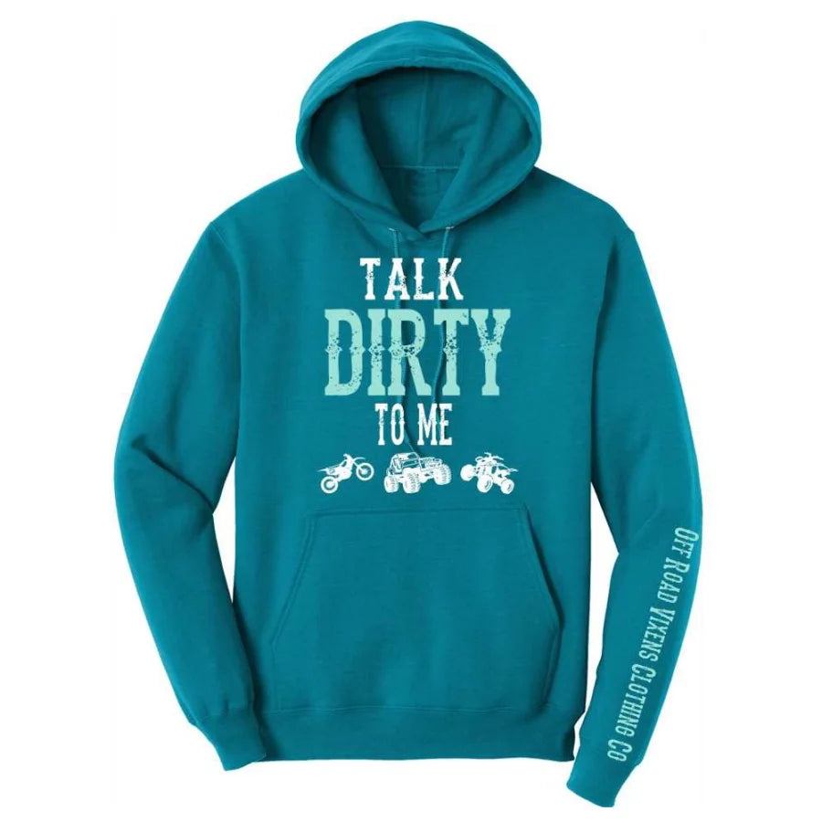 OFFROAD-VIXENS-TALK-DIRTY-3.0-PULLOVER-HOODIE - PULLOVER HOODIE - Synik Clothing - synikclothing.com