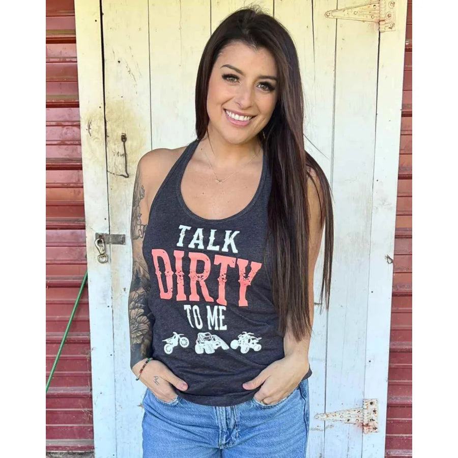 OFFROAD-VIXENS-TALK-DIRTY-3.0-TANK - TANK TOP - synikclothing.com