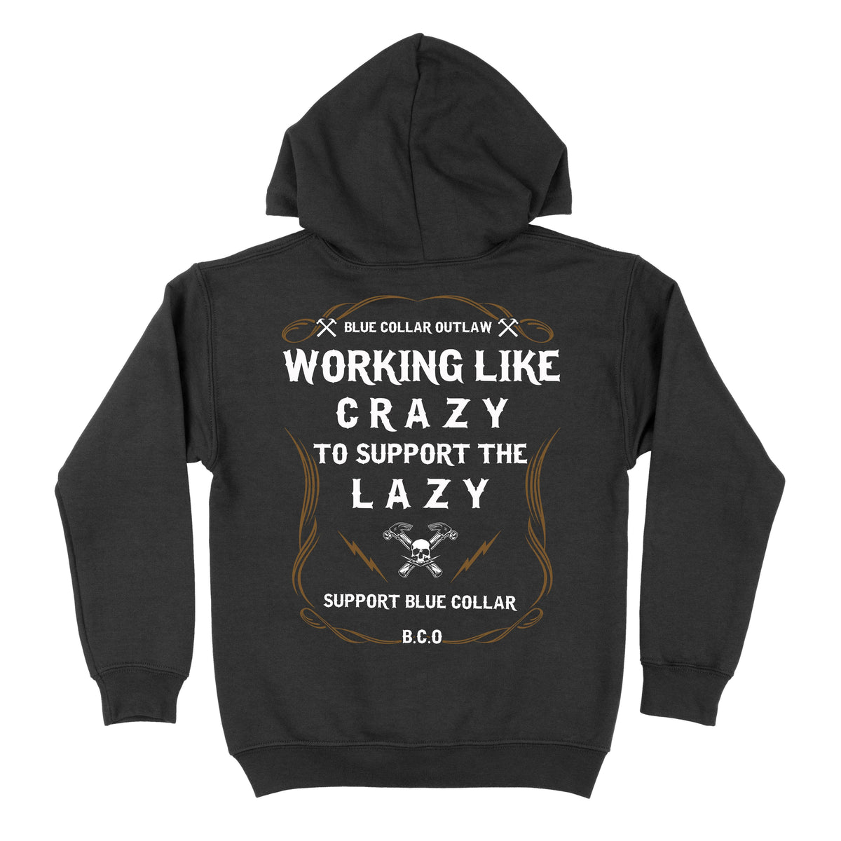 OUTLAW-THREADZ-CRAZY-ZIP-HOODIE - ZIP HOODIE - synikclothing.com