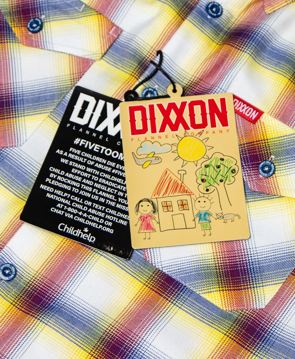 DIXXON FLANNEL OUTSIDE THE LINES WITH BAG