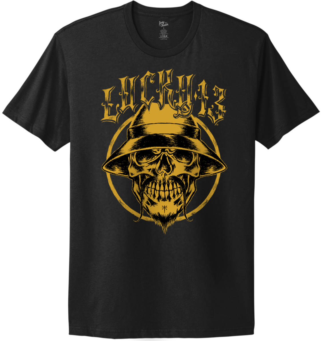 Lucky 13 PACHUCO SKULL MEN'S T-SHIRT