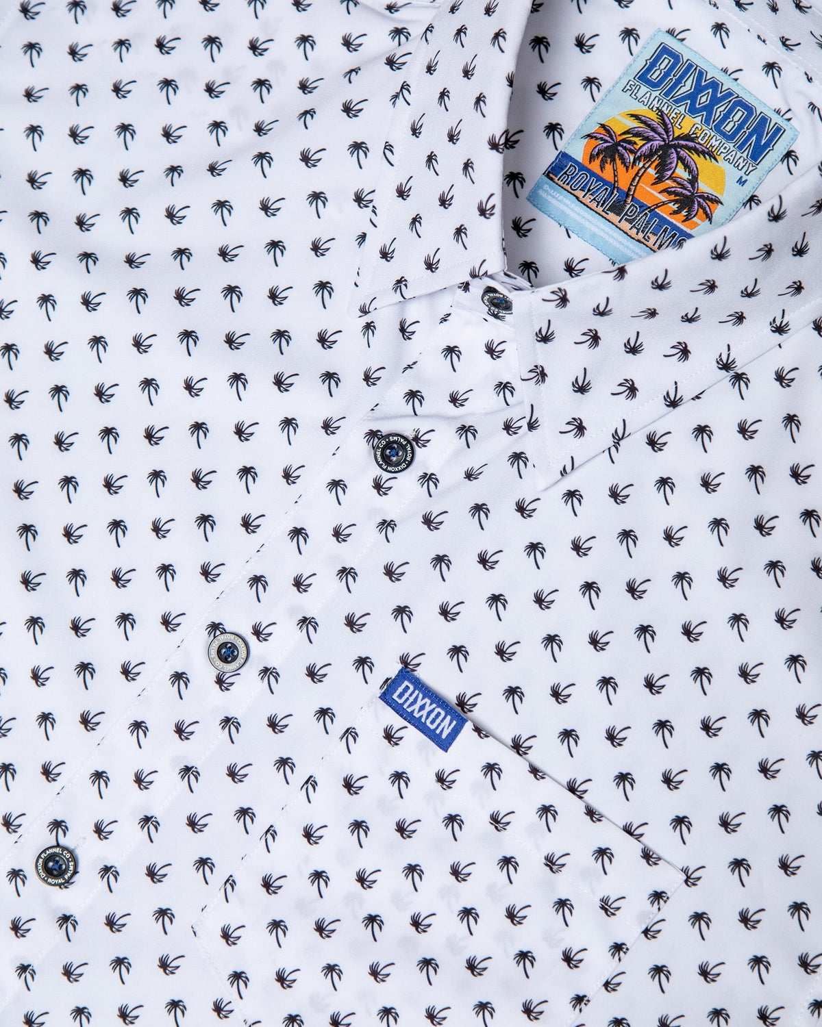 DIXXON ROYAL PALMS S/S BAMBOO SHIRT WITH BAG