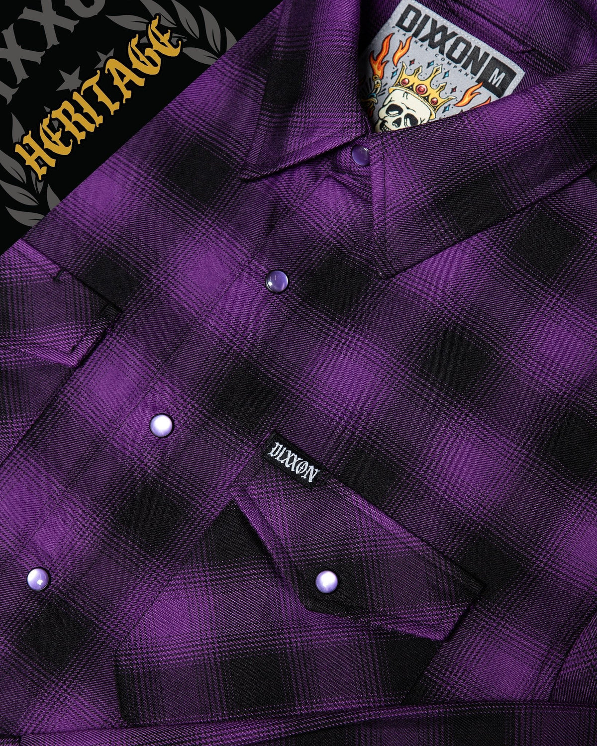 DIXXON ROYALTY HERITAGE FLANNEL WITH BAG