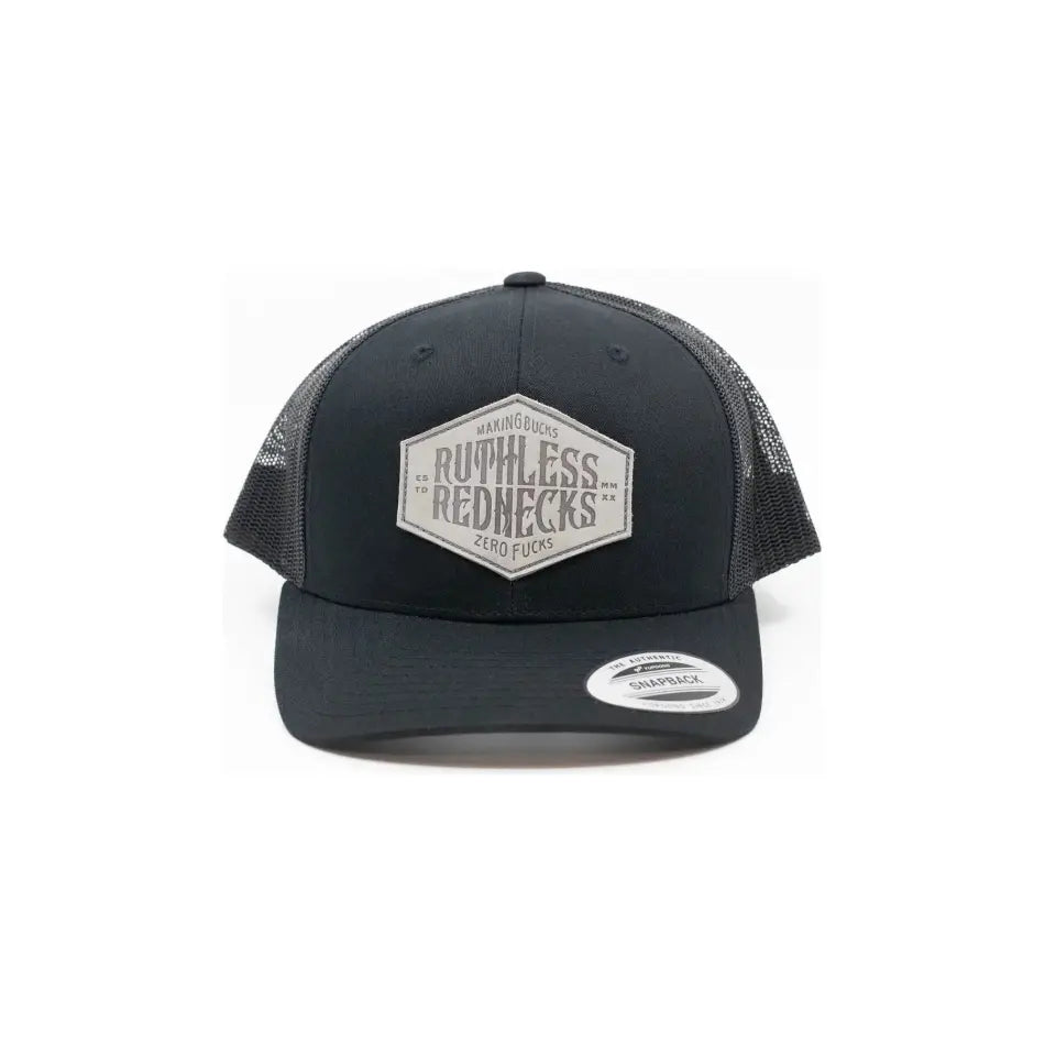 RUTHLESS REDNECKS Hostile Patch Curved Snapback - HAT - synikclothing.com