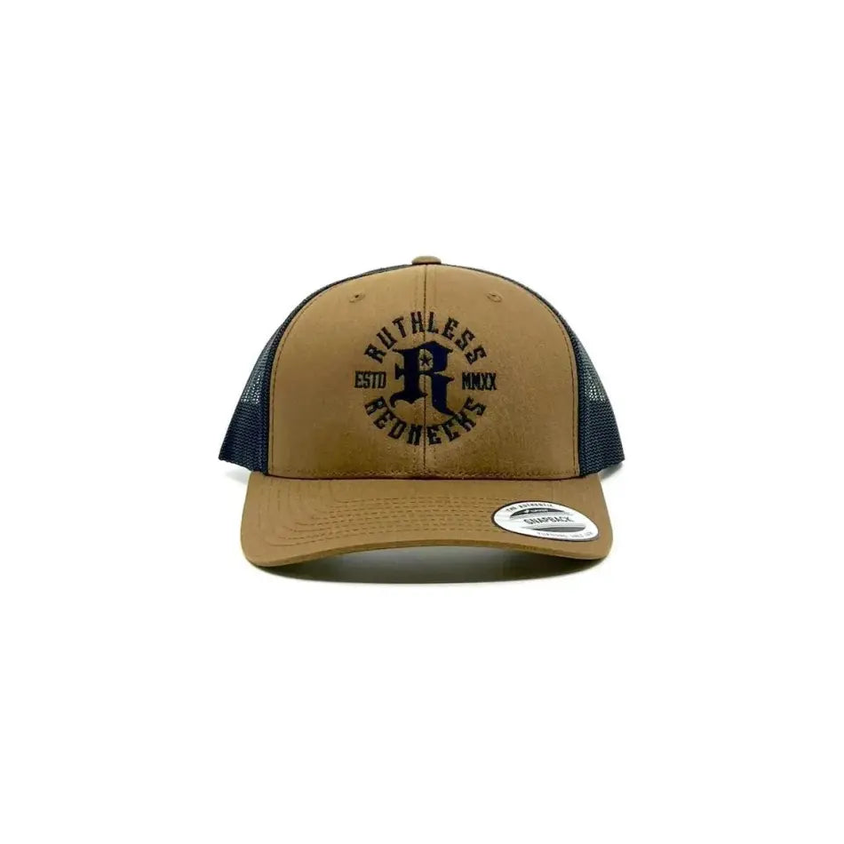 RUTHLESS REDNECKS Icon Curved Snapback - HAT - synikclothing.com