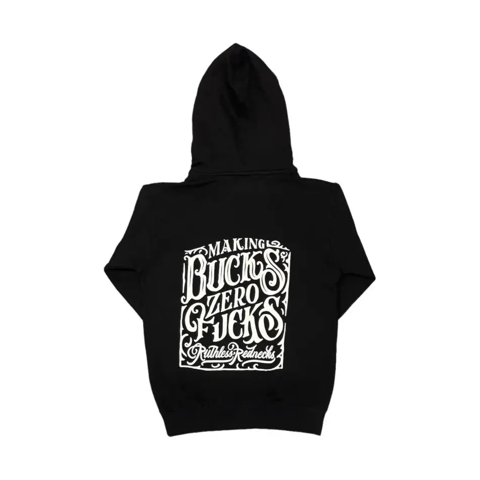 RUTHLESS REDNECKS MBZF Whiskey Heavyweight 10 oz PULLOVER HOODIE - PULLOVER HOODIE - synikclothing.com