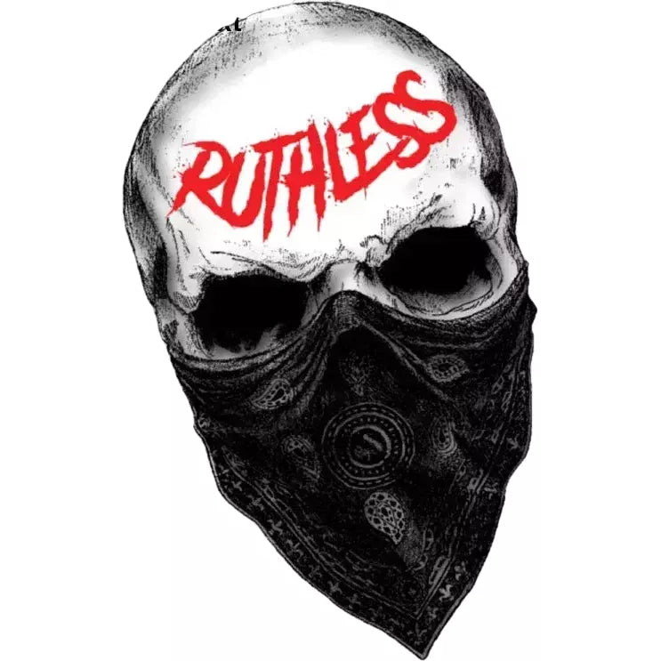 RUTHLESS-RIDEZ-HEAT-RED-RUTHLESS-STICKER - STICKER - Synik Clothing - synikclothing.com