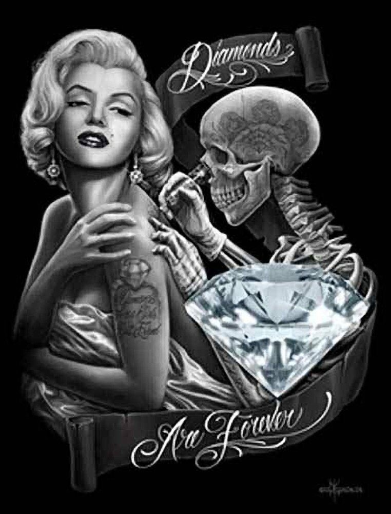 DGA- DIAMONDS- CANVAS ART 12X16