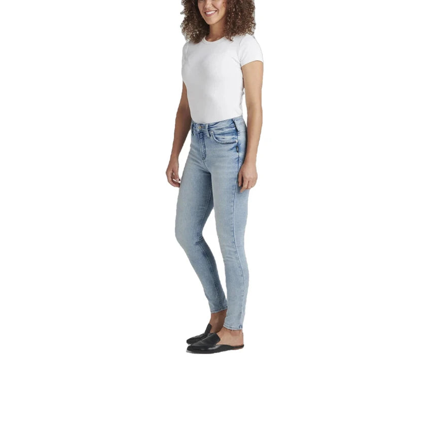 SILVER-JEANS-INFINITE-FIT-HIGH-RISE-SKINNY-JEANS-29"L - JEAN - Synik Clothing - synikclothing.com