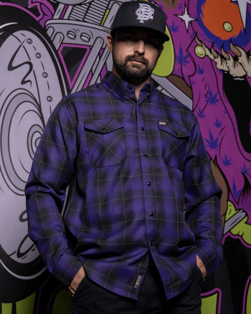 DIXXON SPACE TRIPPIN FLANNEL WITH BAG
