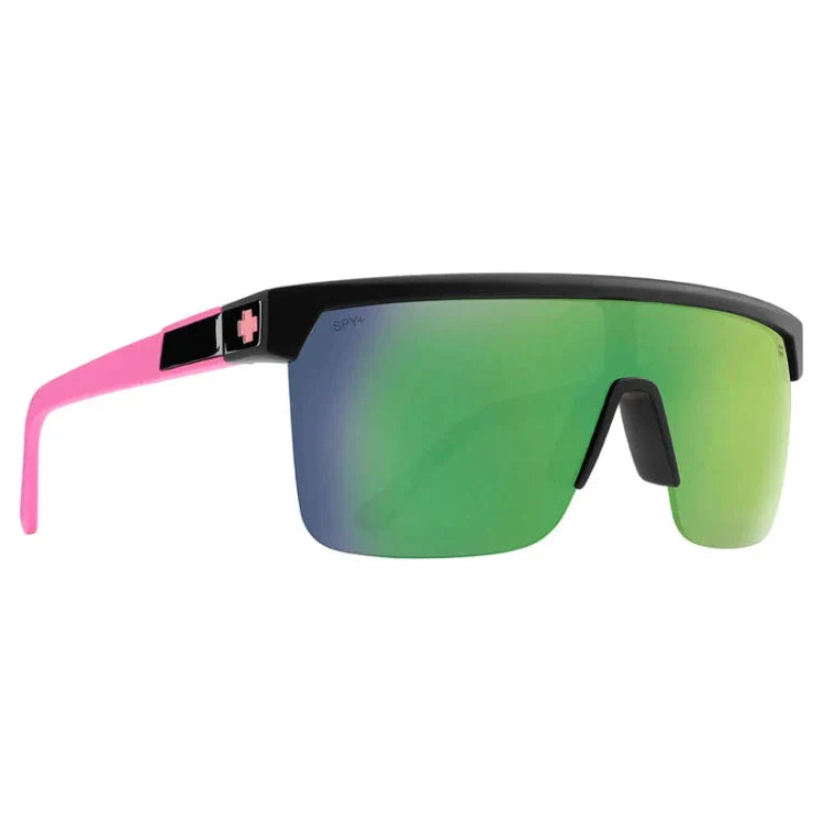 SPY-OPTIC-FLYNN-5050-MATTE-BLACK-MATTE-PINK-SU23 - SUNGLASS - synikclothing.com