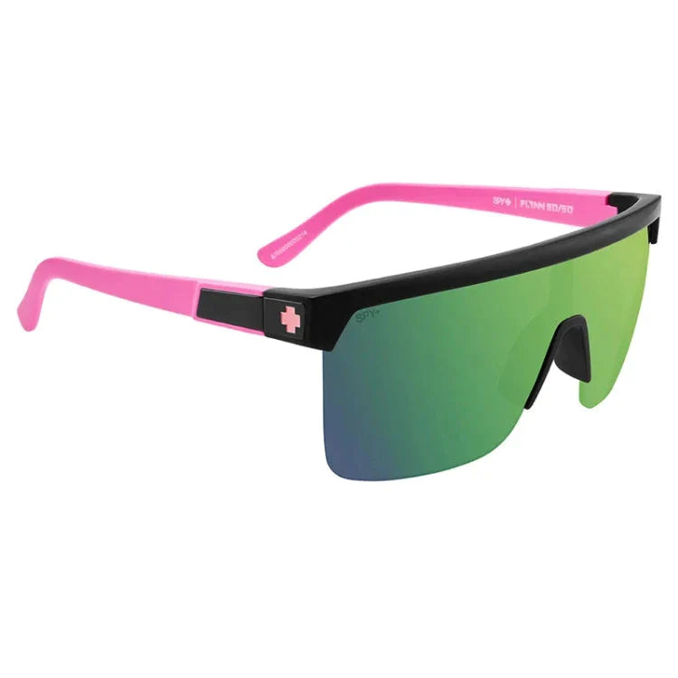 SPY-OPTIC-FLYNN-5050-MATTE-BLACK-MATTE-PINK-SU23 - SUNGLASS - synikclothing.com