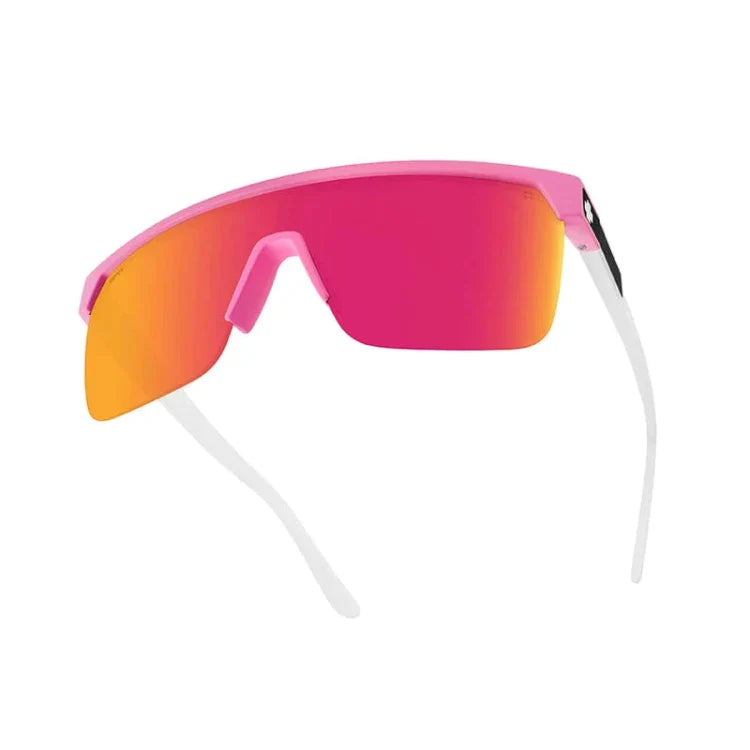 SPY-OPTIC-FLYNN-5050-MATTE-PINK-MATTE-TRANSLUCENT-WHITE-SU23 - SUNGLASS - synikclothing.com