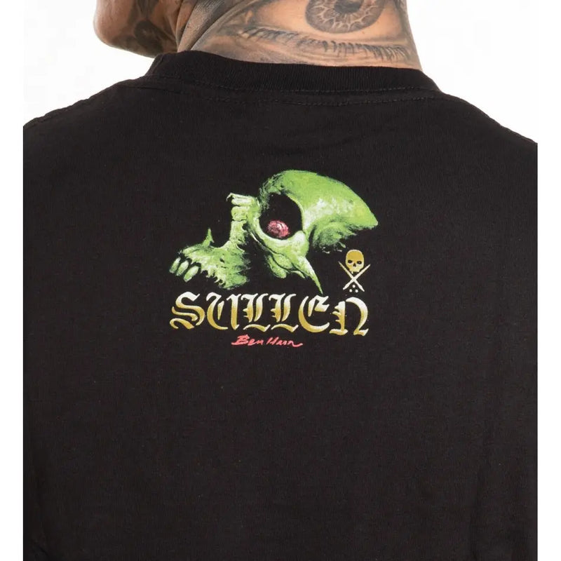 SULLEN ART BEN HUR III S/S TEE BLACK T-SHIRT FA24 - T-SHIRT - synikclothing.com