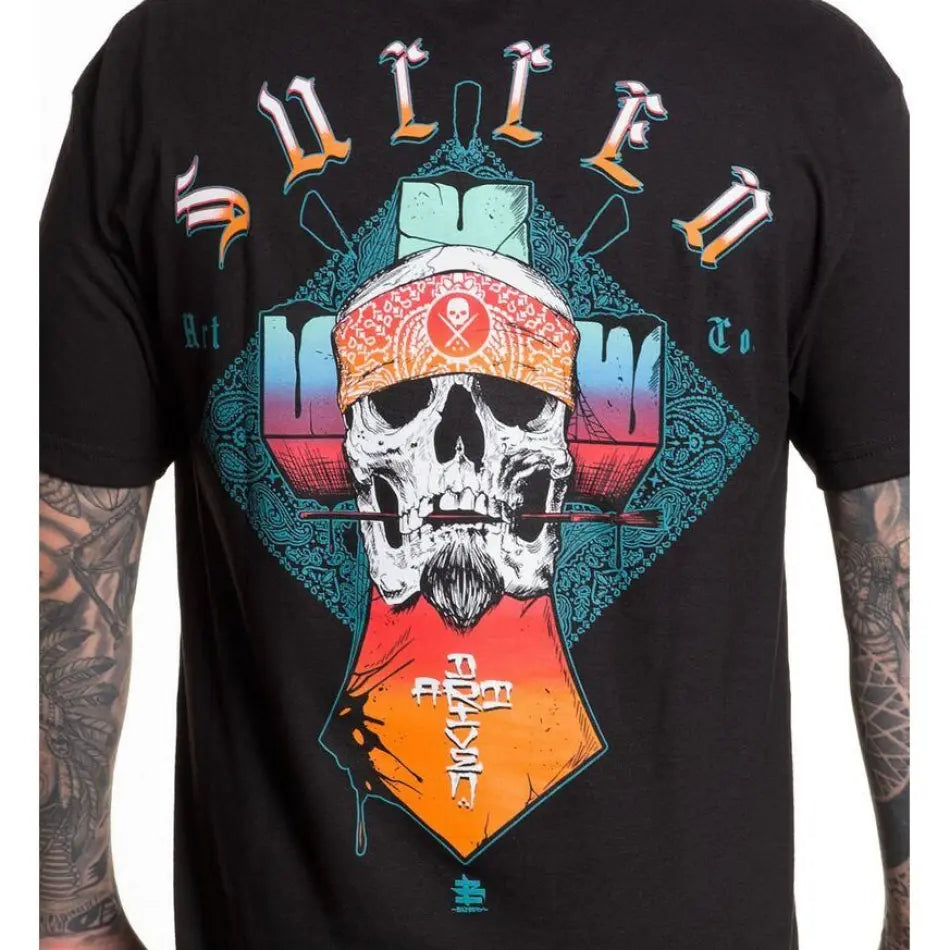 SULLEN ART CHOLO CROSS S/S TEE - T-SHIRT - synikclothing.com