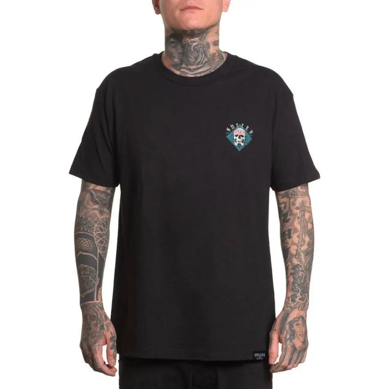 SULLEN ART CHOLO CROSS S/S TEE - T-SHIRT - synikclothing.com