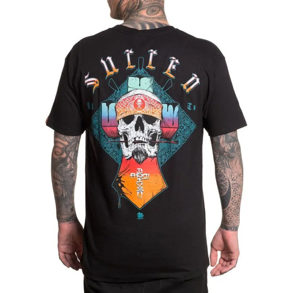 SULLEN ART CHOLO CROSS S/S TEE - T-SHIRT - synikclothing.com