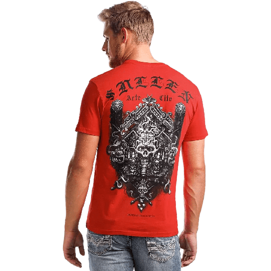 SULLEN-ART-COLLECTIVE-AZTEC-BADGE-SS-TEE - T-SHIRT - Synik Clothing - synikclothing.com