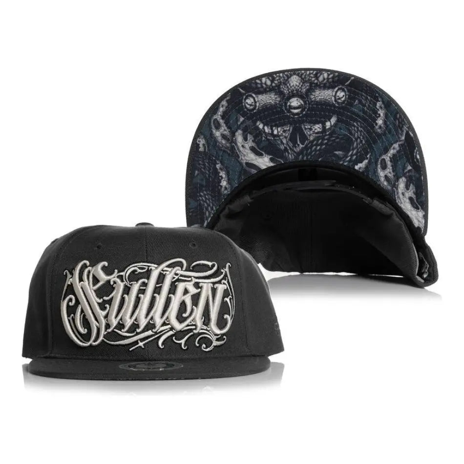 SULLEN ART COLLECTIVE BLACK OCTOPUS SNAPBACK - SNAPBACK - synikclothing.com