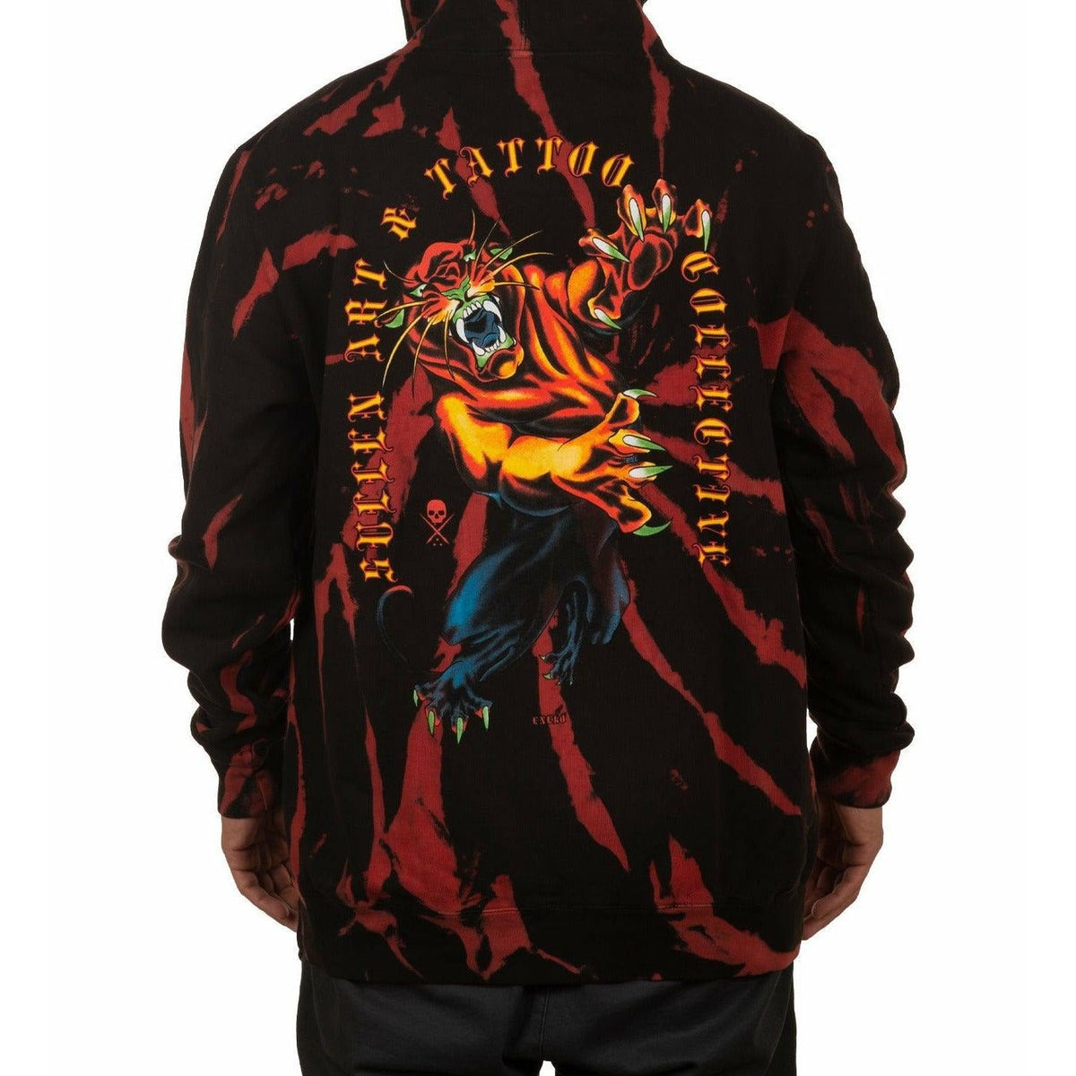 SULLEN-ART-COLLECTIVE-CLOTHING-ENEKO-PANTHER-P/O-HOOD - PULLOVER HOODIE - Synik Clothing - synikclothing.com