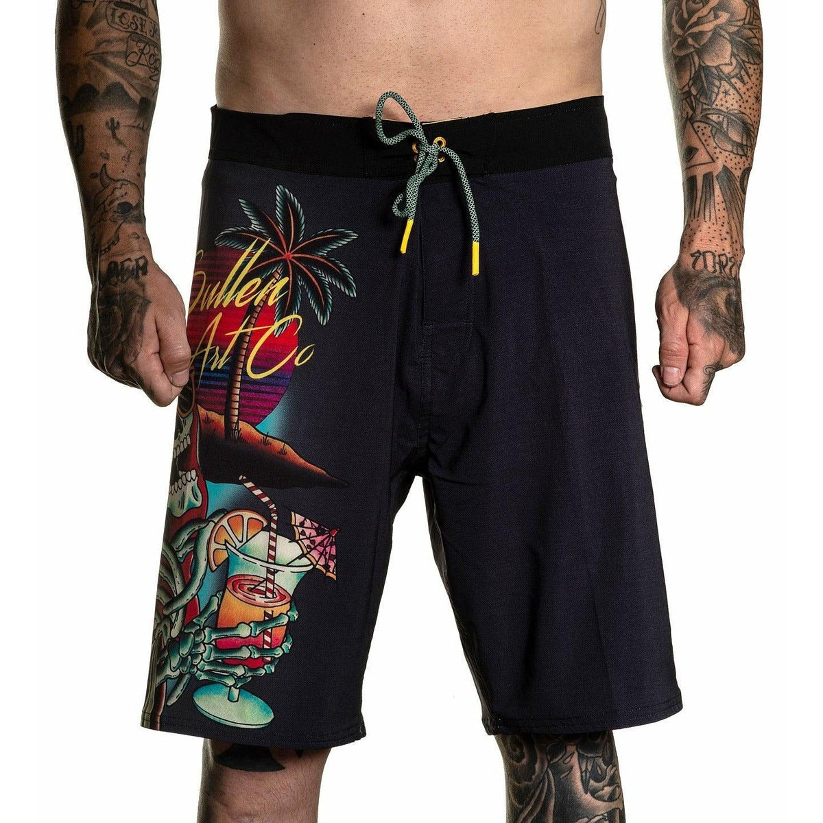 SULLEN-ART-COLLECTIVE-CLOTHING-REAP-O-COLADA-BOARDSHORTS - SHORT - Synik Clothing - synikclothing.com