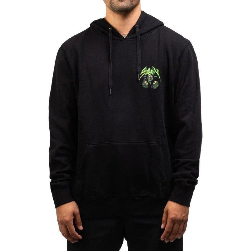 SULLEN ART COLLECTIVE CREEP BADGE PULLOVER HOODIE - PULLOVER HOODIE - synikclothing.com