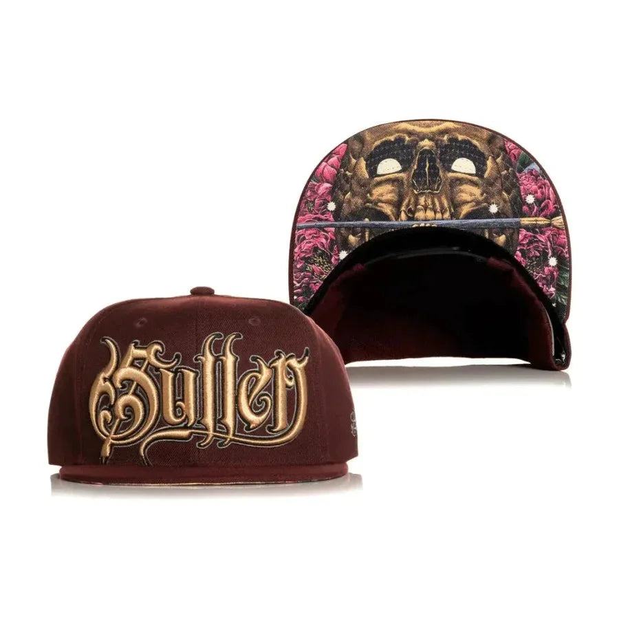 SULLEN-ART-COLLECTIVE-CROW-SKULL-SNAPBACK - HAT - synikclothing.com