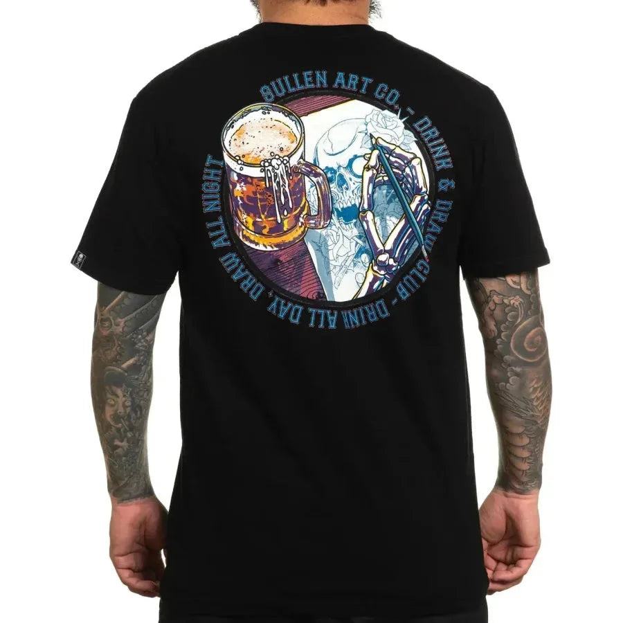 SULLEN ART COLLECTIVE DRINKING CLUB TEE - T-SHIRT - synikclothing.com